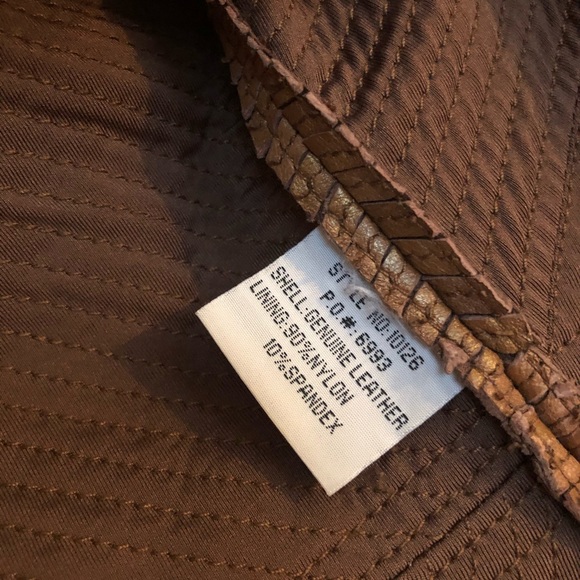 Bagatelle Leather Patchwork stretch Jacket - Picture 9 of 12